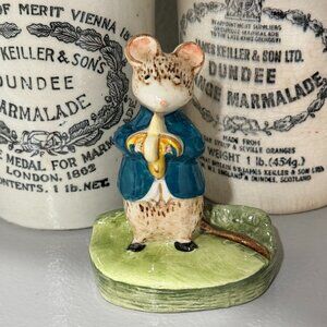 Vintage Beswick Kitty Mac Bride "A Snack" Mouse with Banana